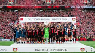 Bayer Leverkusen script history with unbeaten season to lift maiden Bundesliga title