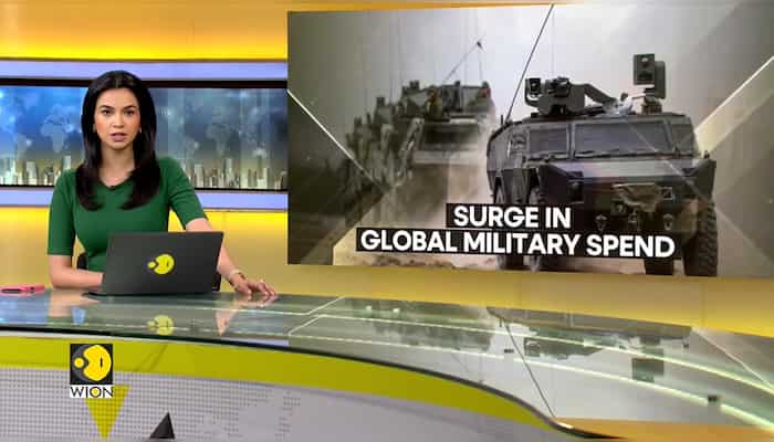 Global military expenditure reaches over $2.4 trillion in 2023