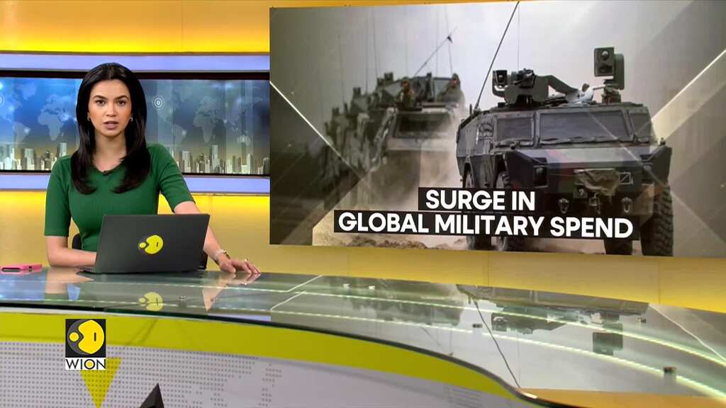 Global military expenditure reaches over $2.4 trillion in 2023