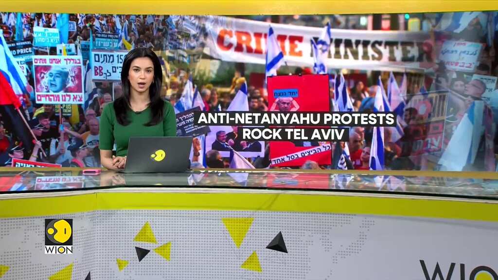 Israel War: Anti-Netanyahu protesters press for the return of hostages, fresh election