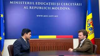 Moldova minister pitches his country as education destination; recalls 'Jimmy Jimmy' song's popularity