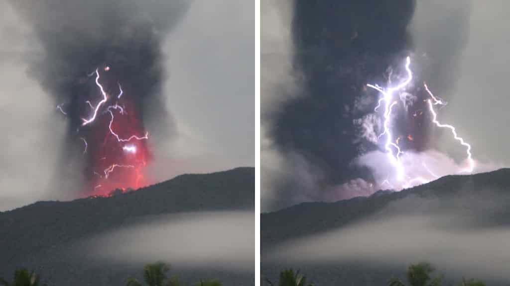 Mount Ibu: Eruption of volcano on Indonesian island prompts evacuation of seven villages