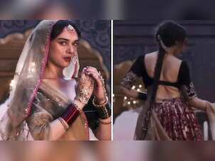 Aditi Rao Hydari reveals why she didn’t lose weight for viral Gajagamini walk sequence in Heeramandi