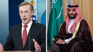 Saudi crown prince and US national security adviser discuss ‘semi-final’ version of security deal