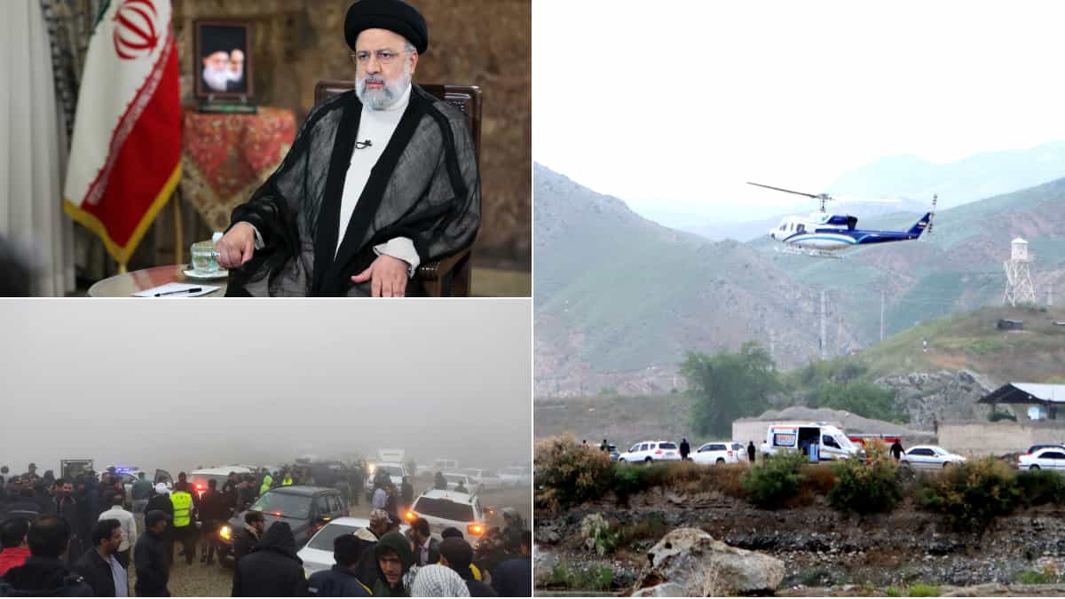 Iranian president Raisi’s helicopter crashes; Khamenei prays, assures no disruption in country’s affairs