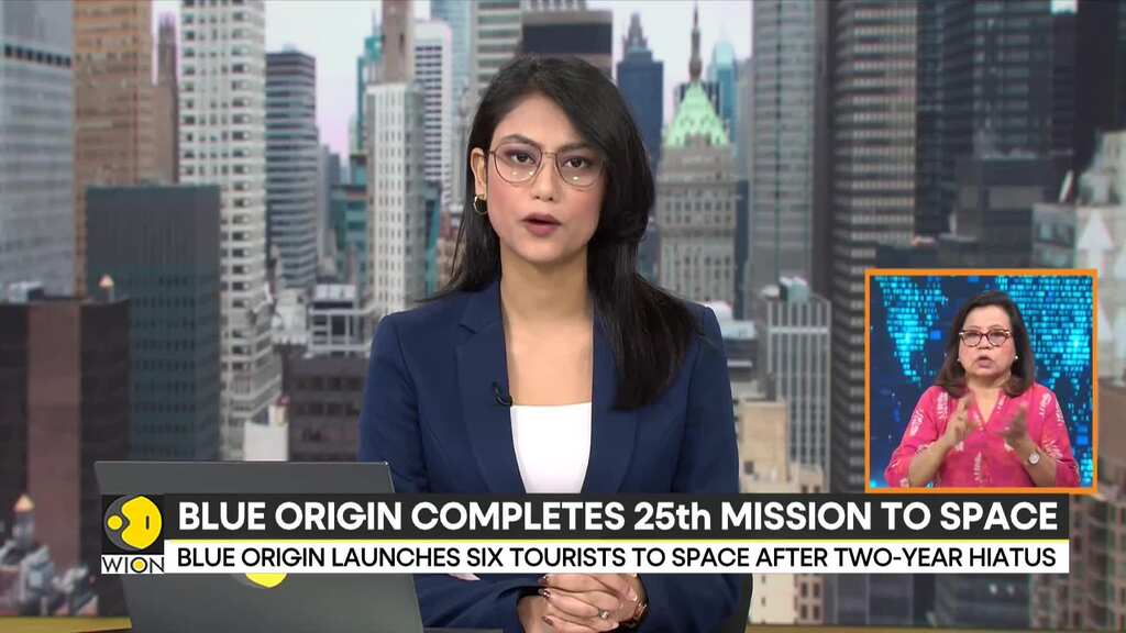 Blue Origin completes 25th mission to space | Gopi Thotakura makes history