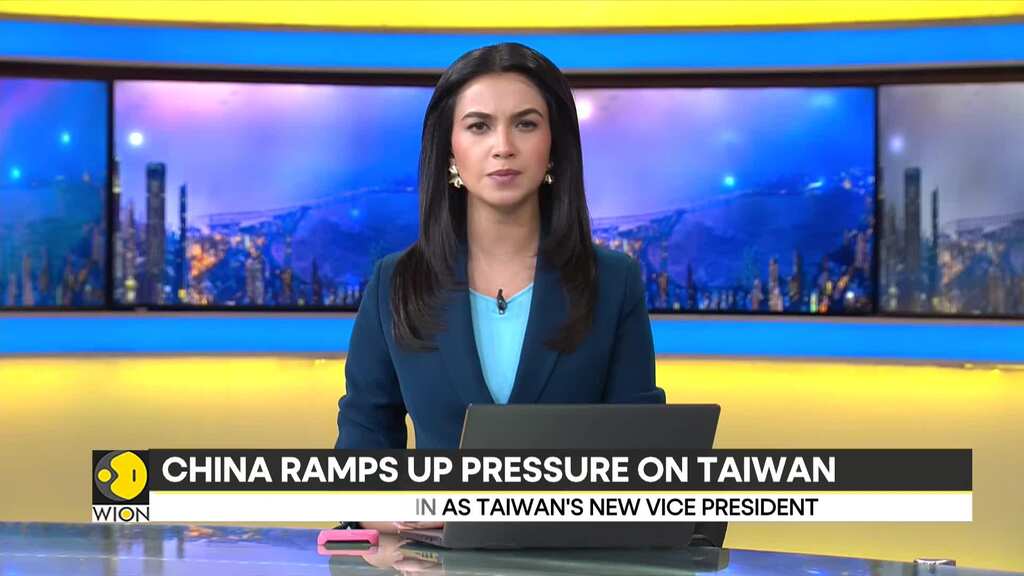 Lai Ching-Te takes oath as Taiwan's new President | China ramps up pressure on Taiwan