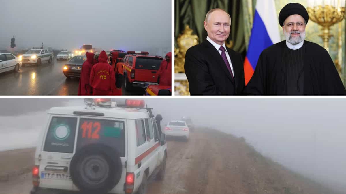 Iran president Raisi's aircraft crashes: Russia to deploy 47 rescue specialists, helicopter