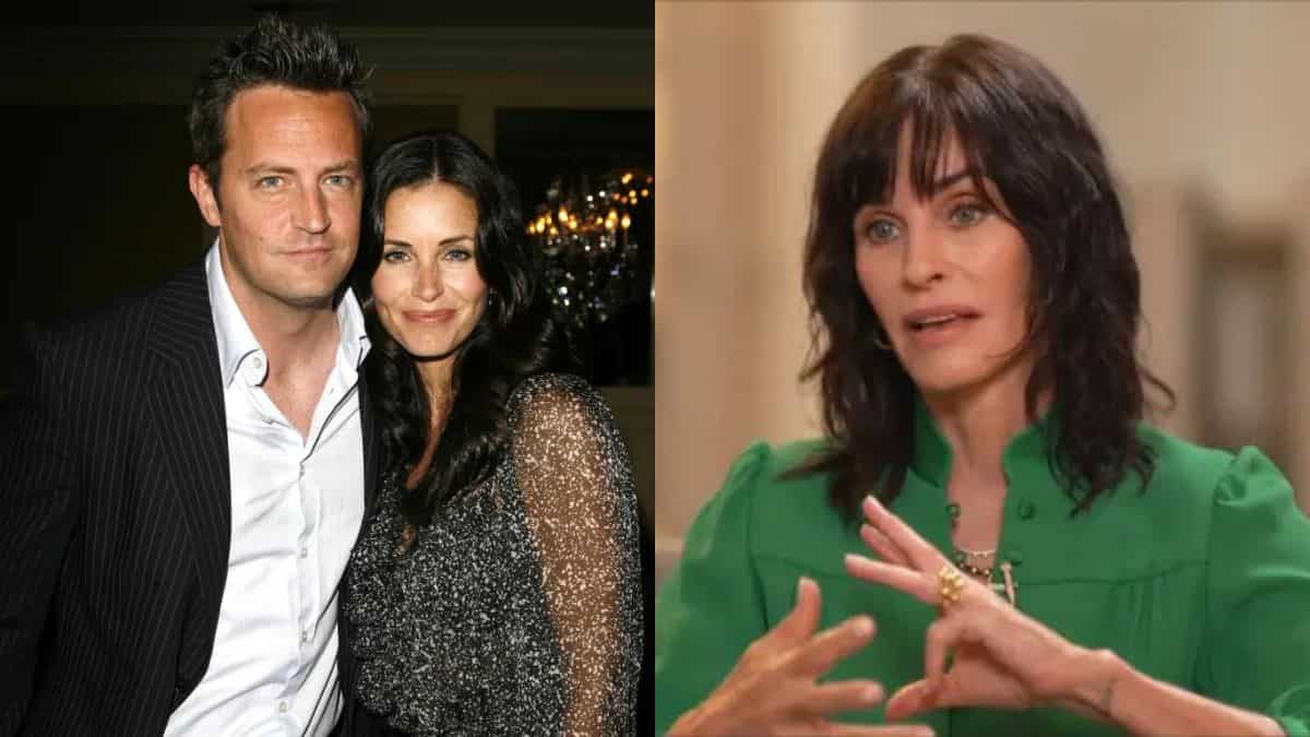 Courteney Cox says late Friends co-star Matthew Perry still visits her: I do sense... Courteney Cox says late Friends co-star Matthew Perry still visits her: I do sense...
