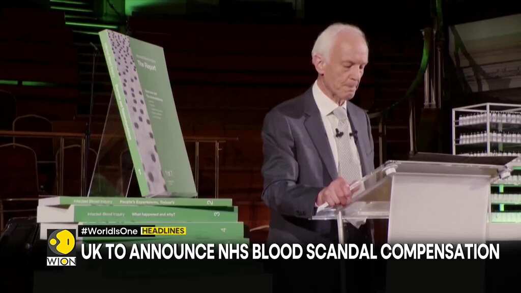 Mourners gather for Raisi's funeral | UK to announce NHS blood scandal compensation | WION Headlines