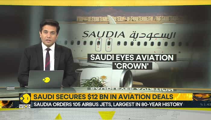 Saudia Arabia orders 105 Airbus jets, largest in 80-year history