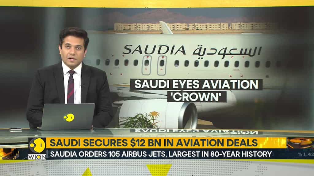 Saudia Arabia orders 105 Airbus jets, largest in 80-year history