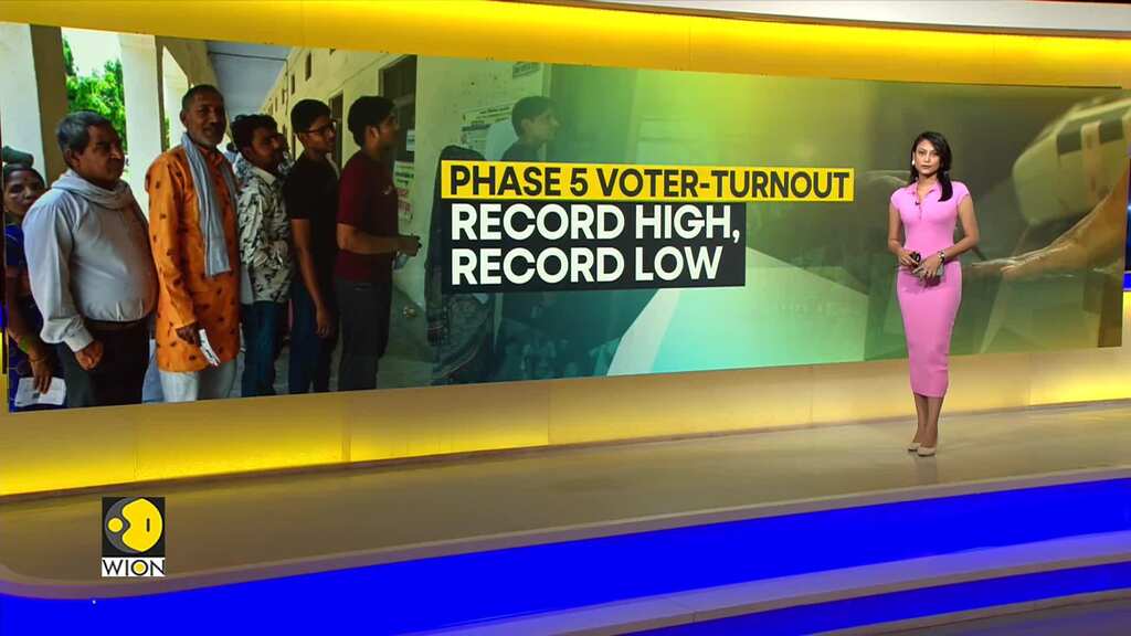 India General Election 2024: Phase 5 witnesses record high, record low turnou