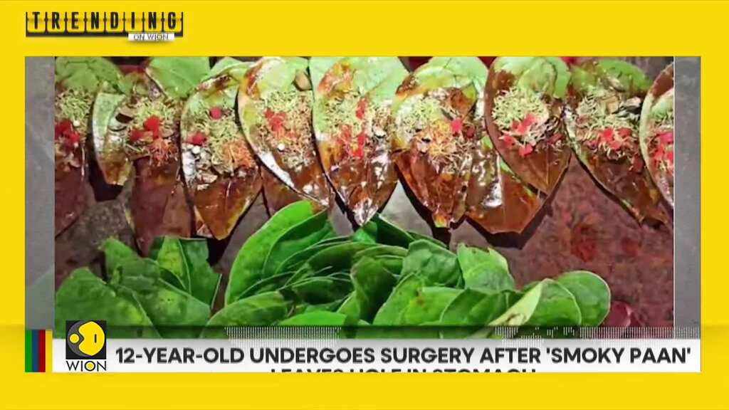 12 year old goes under surgery after 'smoky paan' leaves hole in stomach