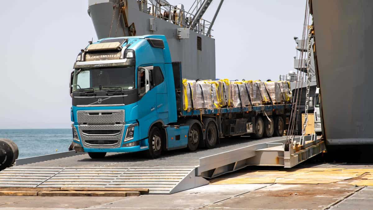 US delivers over 569mt of humanitarian aid to Gaza via temporary pier