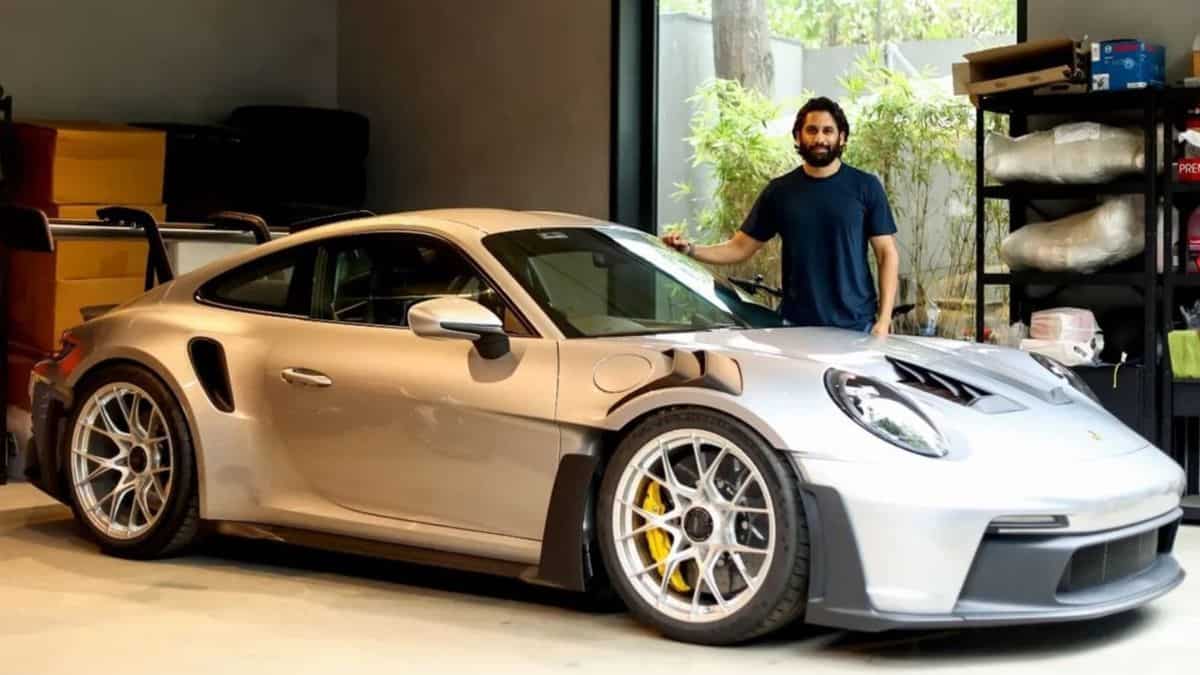 Naga Chaitanya gifts himself a Porsche 911 GT3 RS worth Rs 35 million Naga Chaitanya gifts himself a Porsche 911 GT3 RS worth Rs 35 million