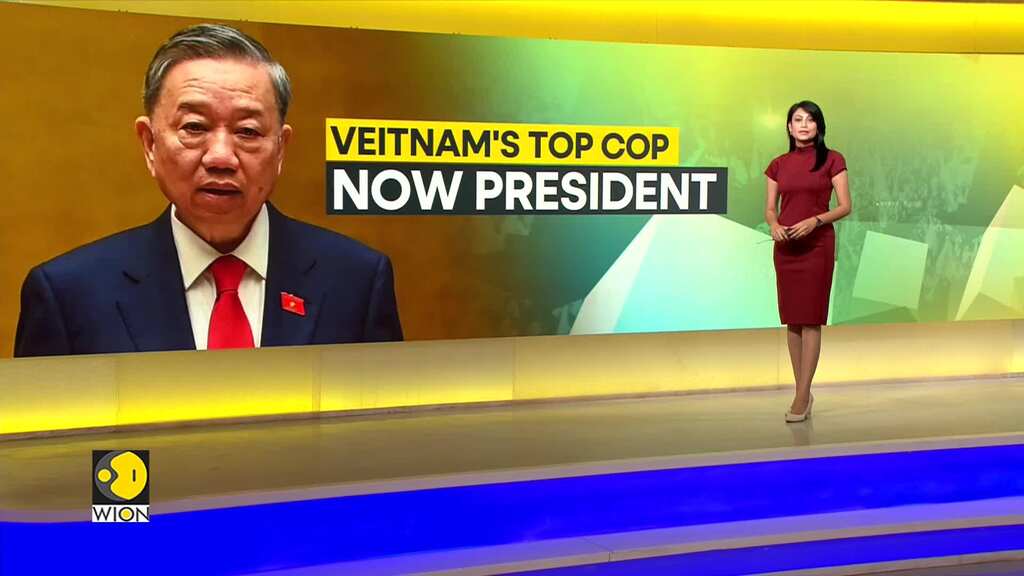 Top cop To Lam takes oath sworn in as Vietnam's President