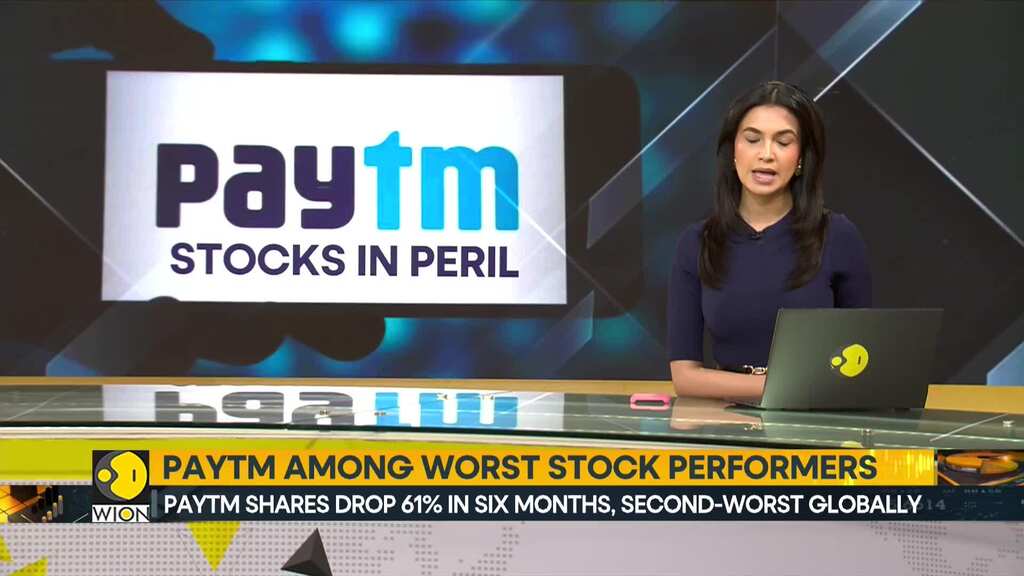 Paytm shares drop 61% in six months, second-worst globally