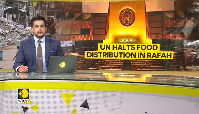 Israel-Hamas War: US halts food food distribution in Ga