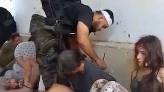 Israeli hostages’ families release chilling footage of female IDF soldiers’ abduction by Hamas