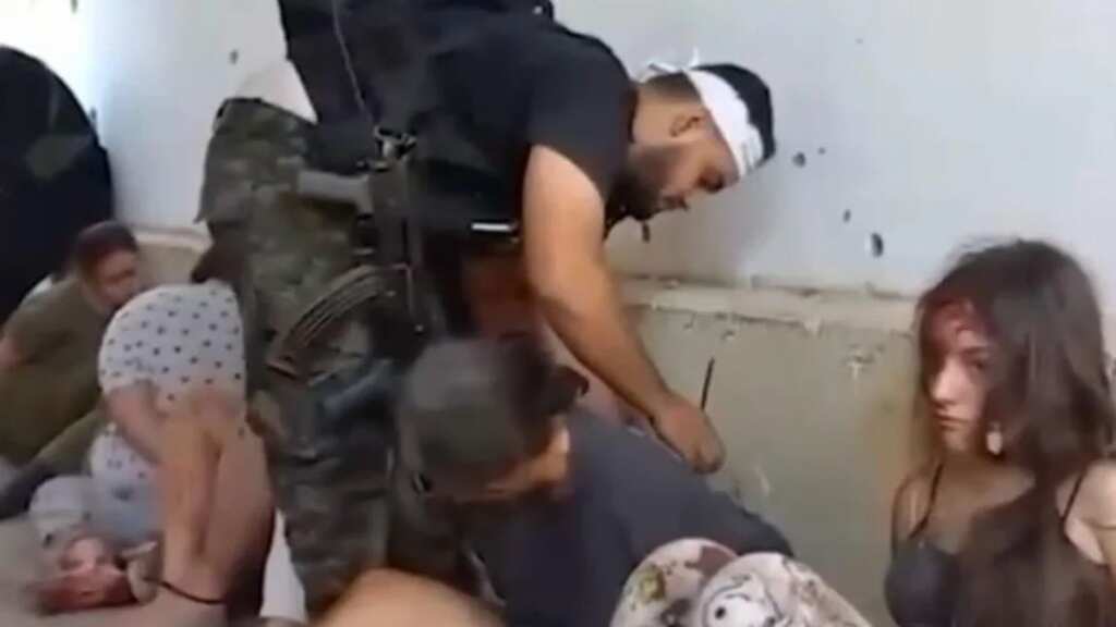 Israeli hostages’ families release chilling footage of female IDF soldiers’ abduction by Hamas