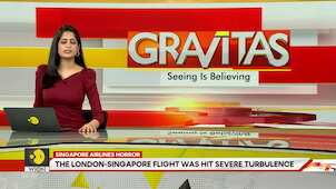 Gravitas: Singapore Airline plane drops 6,000 feet, 1 dead, 30 injured