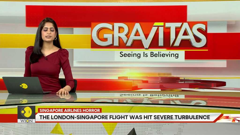 Gravitas: Singapore Airline plane drops 6,000 feet, 1 dead, 30 injured
