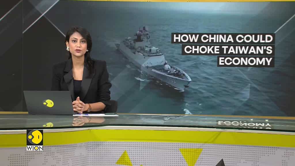 How China could choke Taiwan's economy