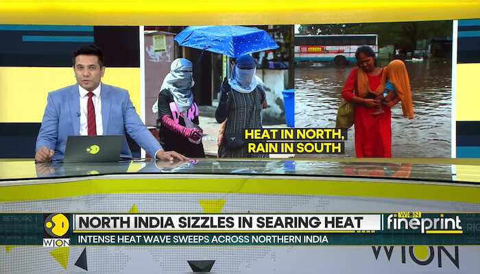 Intense heatwave sweeps across Northern India