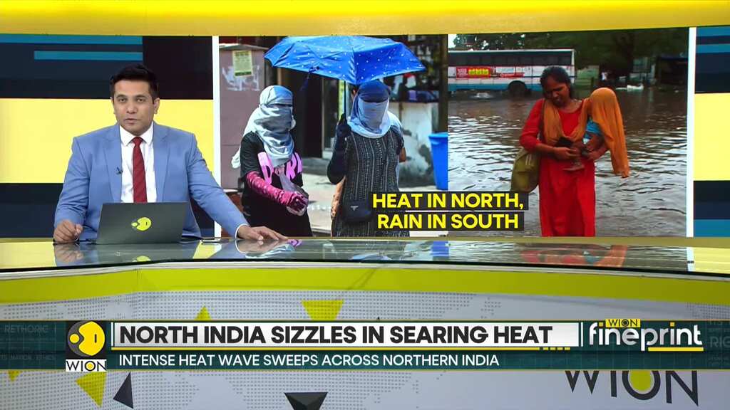 Intense heatwave sweeps across Northern India