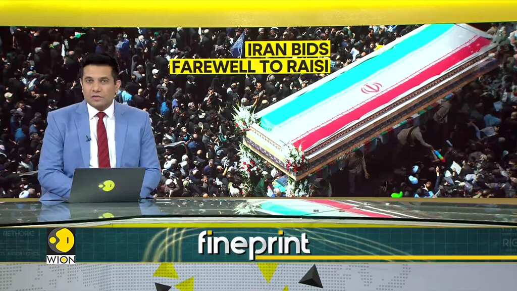 Ebrahim Raisi Funeral: Thousands of Iranians bid farewell to Raisi