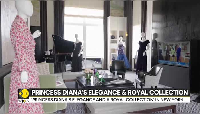 Princess Diana's elegance and royal collection in New York