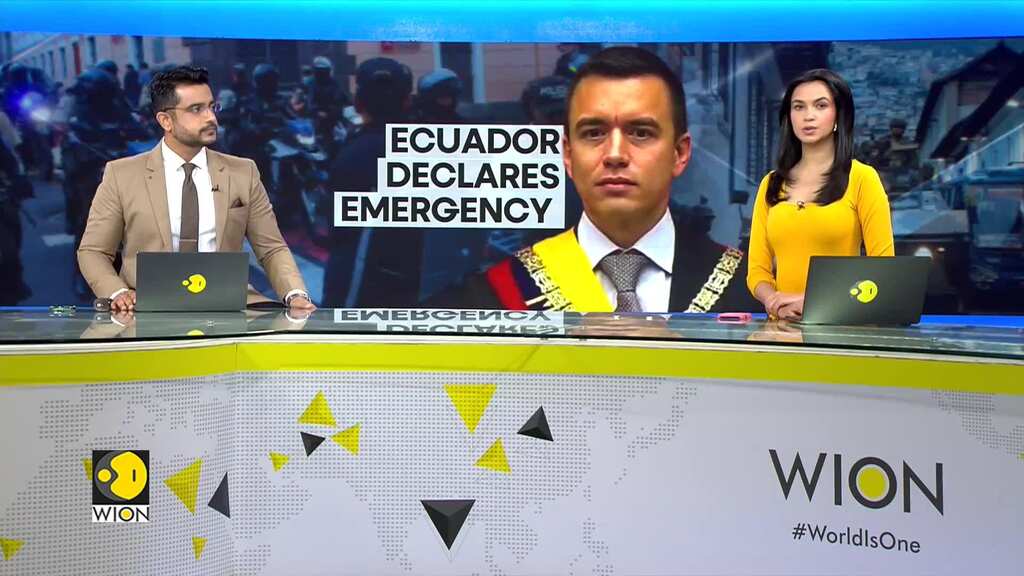 Ecuador declares state of emergency in 7 provinces