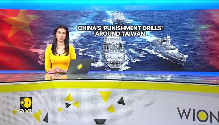 Taiwan send out forces around island after China starts `punishment` drills