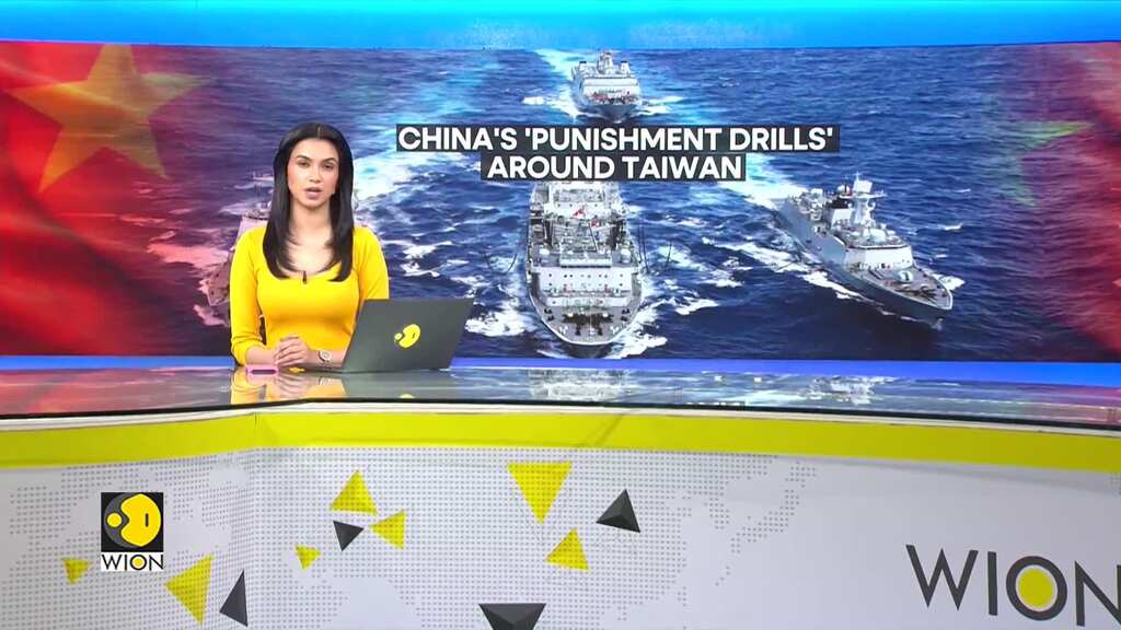 Taiwan send out forces around island after China starts `punishment` drills