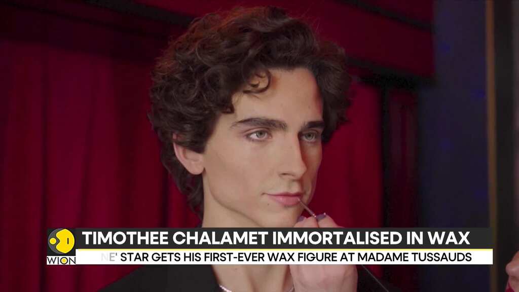 'Dune' star Timothee Chalamet gets hsi first-ever wax figure at Madame Tussauds
