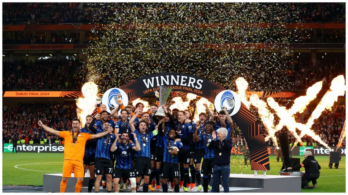 Ademola Lookman scores hat-trick as Atalanta stun Bayer Leverkusen 3-0 in Europa League final