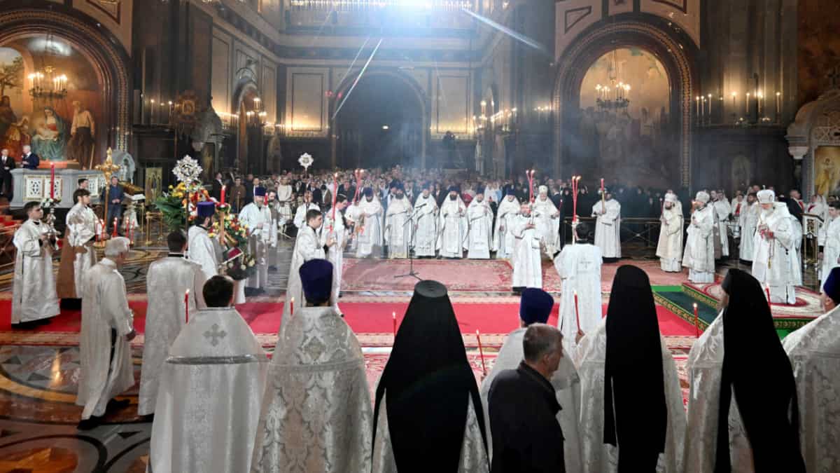 Nearly 70% of Russians consider themselves religious, most of these identify as Orthodox Christians: Survey