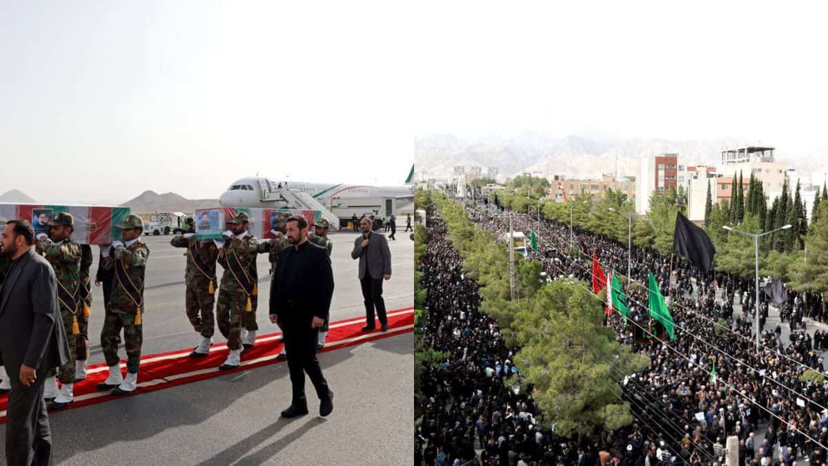 Thousands gather to bid farewell to Ebrahim Raisi in Iran's Birjand