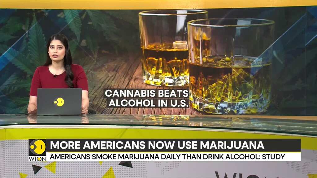 Daily Marijuana use outpaces daily drinking in the US
