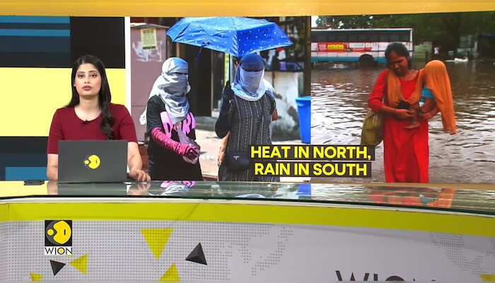 North India sizzles in searing heat whereas storm brews in Bay of Bengal