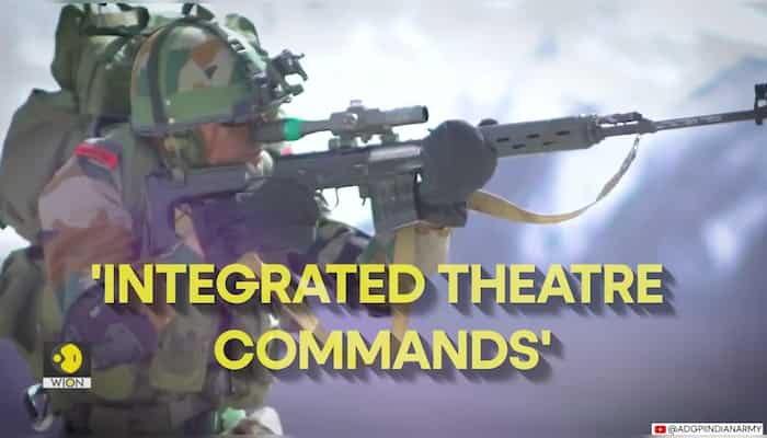 What are the Indian armed forces' ambitious plans to shift to integrated theatre commands?