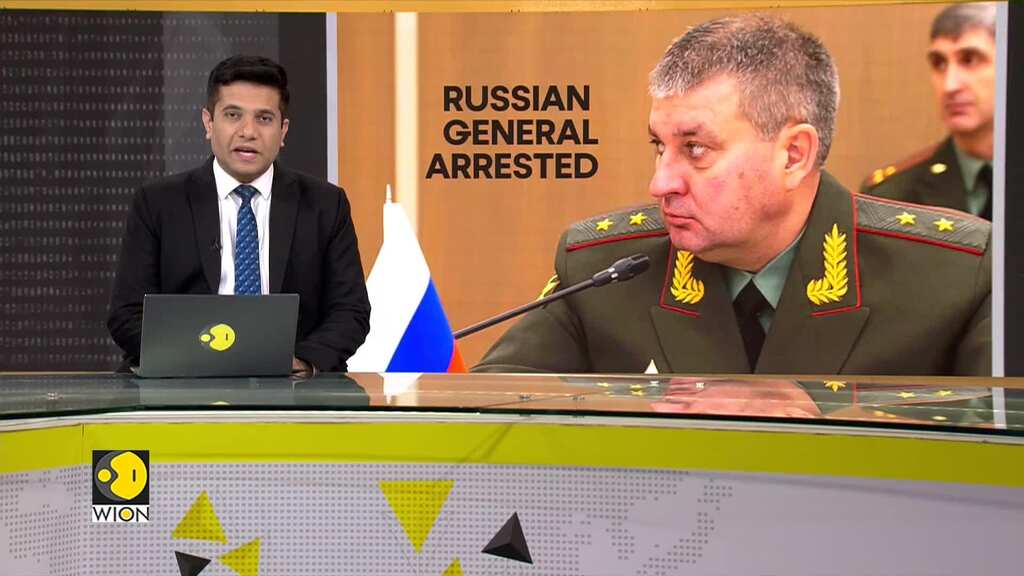 Russia arrests another General on bribery charges