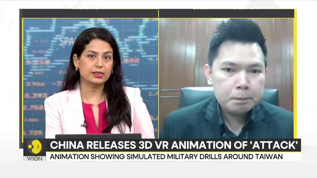 China-Taiwan tensions: China holds military drills around Taiwan, releases 3D VR animation of attack