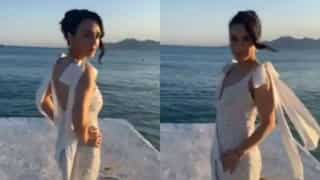 Preity Zinta shimmers in white on her first appearance at 2024 Cannes Film Festival