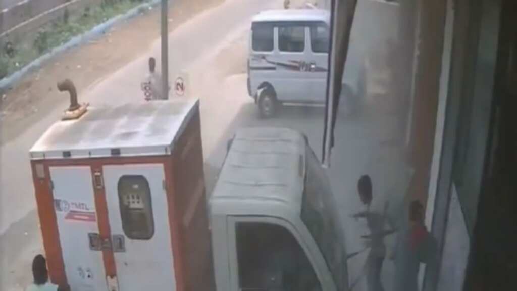 India: CCTV footage shows moment when Dombivali boiler blast occurred