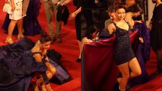 Avneet Kaur owns the Cannes red carpet in sparkly blue ensemble; netizens are impressed