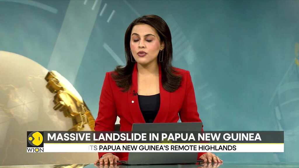 Massive landslide hits Papua New Guinea's remote highlands