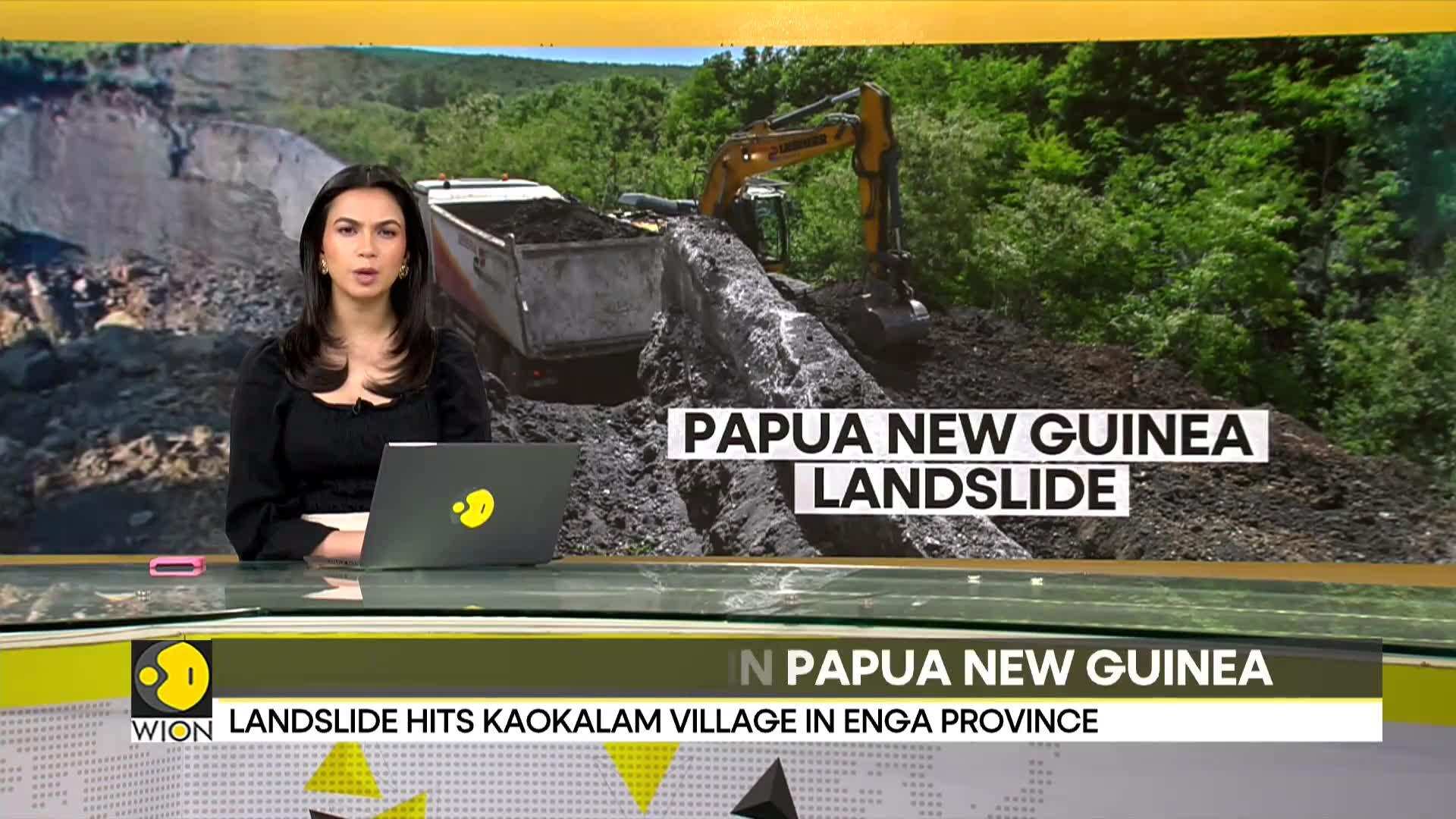 Papua New Guinea Landslide: Rescue teams race against time to save ...