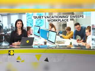 'Quiet vacationing' sweeps workplace